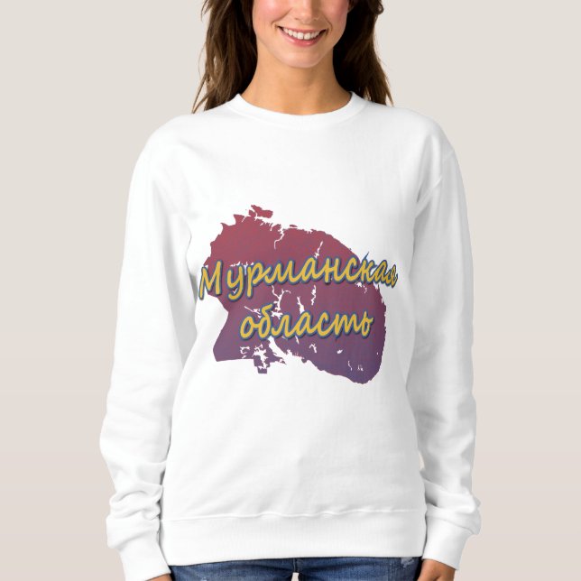 Murmansk Oblast T Shirt (Framsida)