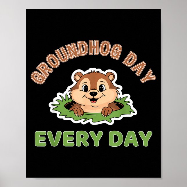 Murmeldags kul varje dag Murmeldag  Poster (Framsidan)