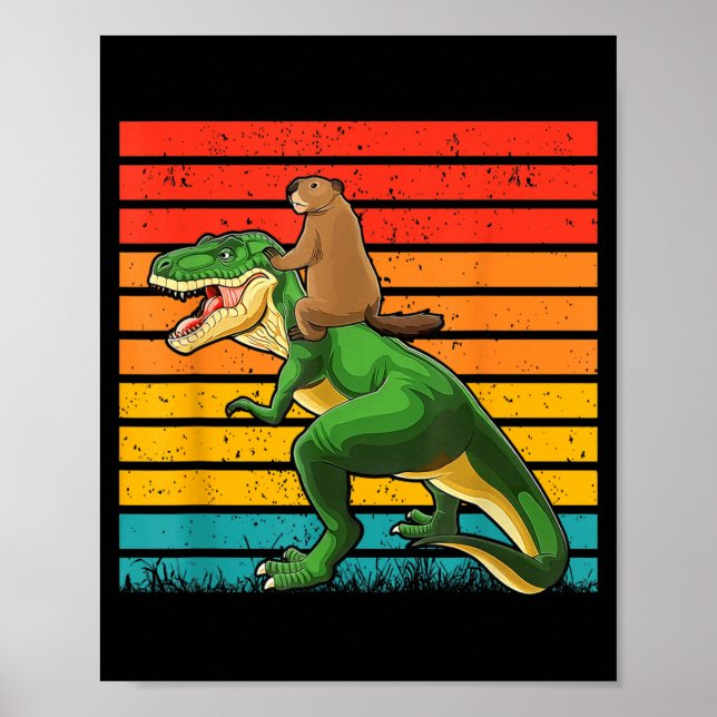 Murmeldags tröjdekorationer Kostym Murmeldjur Poster (Framsidan)