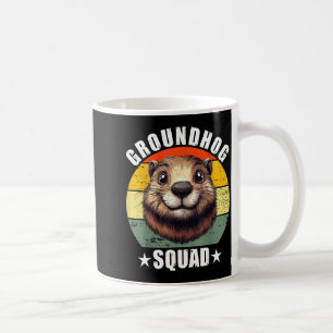 Murmeldagsdekorationer 2025 Roliga Vintage Murmeld Kaffemugg