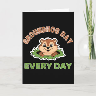 Murmeldagsgrodde Varje Dag Rolig Murmeldagsgrodde Kort