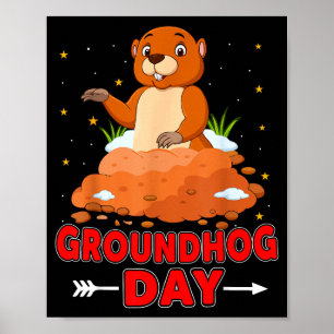 Murmeldagsmarkens älskare poster