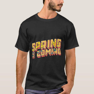 Murmeldagsvår Är På Väg Roliga Män Kvinnor Retro T Shirt