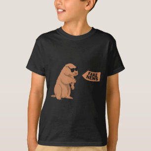 Murmeldjur fejknyheter Murmeldjur Influencer Socia T Shirt