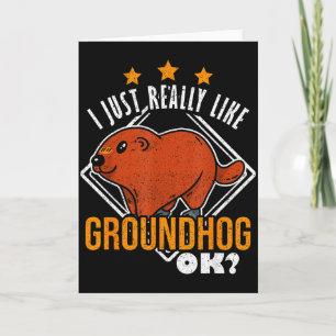 Murmeldjur jag gillar verkligen Murmeldjur Ok  Kort