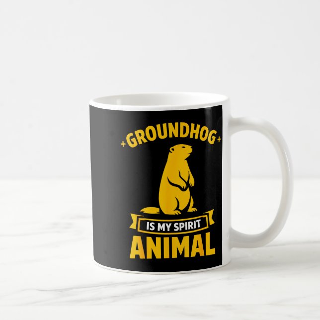 Murmeldjur  kaffemugg (Höger)