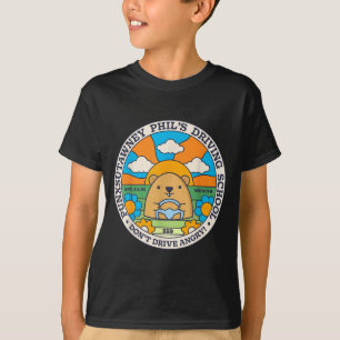 Murmeldjur Körskola Roliga Män Kvinnor Retro Pinne T Shirt