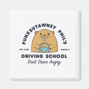 Murmeldjur Körskola Roliga Män Kvinnor Retro Stav Magnet