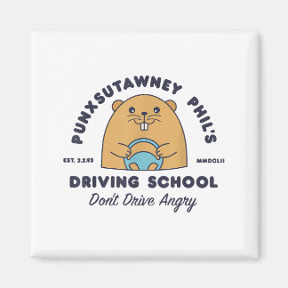 Murmeldjur Körskola Roliga Män Kvinnor Retro Stav Magnet