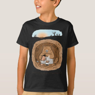 Murmeldjur Kvinnor Mamma Murmeldjur Dag Kaffe Förs T Shirt