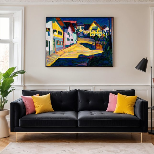 Murnau, Burggrabenstrasse 1, Kandinsky Poster (Skapare uppladdad)