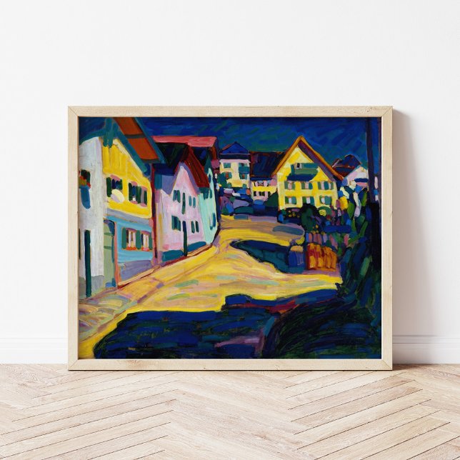 Murnau, Burggrabenstrasse 1 | Kandinsky Poster (Skapare uppladdad)