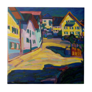 Murnau Burggrabenstrasse 1 - Wassily Kandinsky Kakelplatta