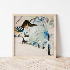 Murnau med Locomotive | Kandinsky Poster