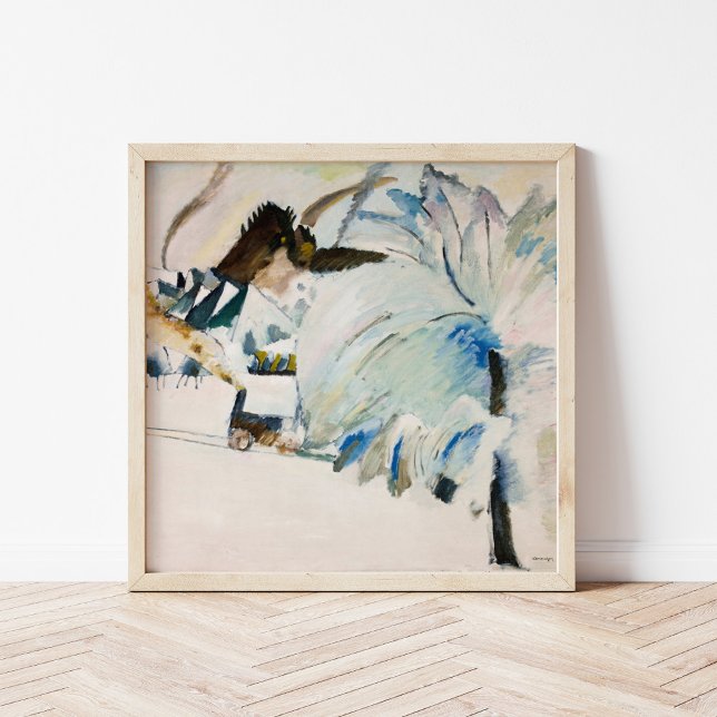 Murnau med Locomotive | Kandinsky Poster (Skapare uppladdad)