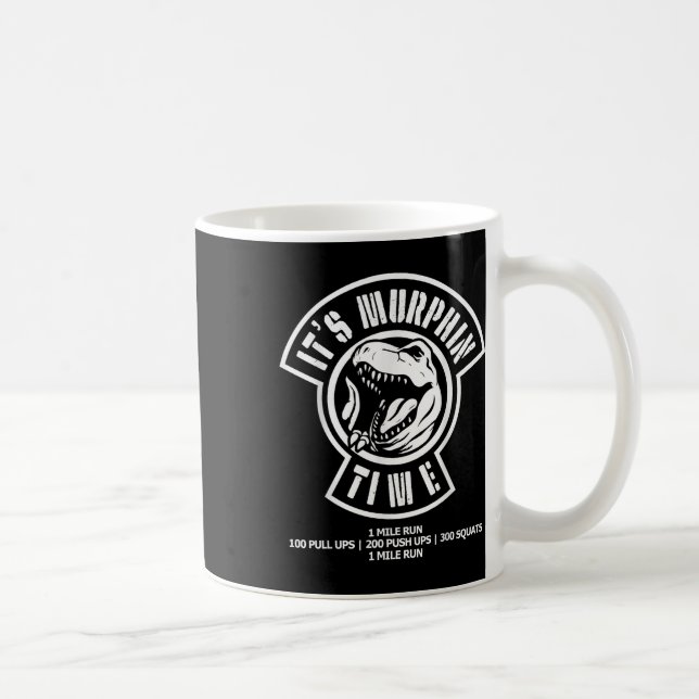 Murph Memorial Day Workout skulle retro sin Murphi Kaffemugg (Höger)