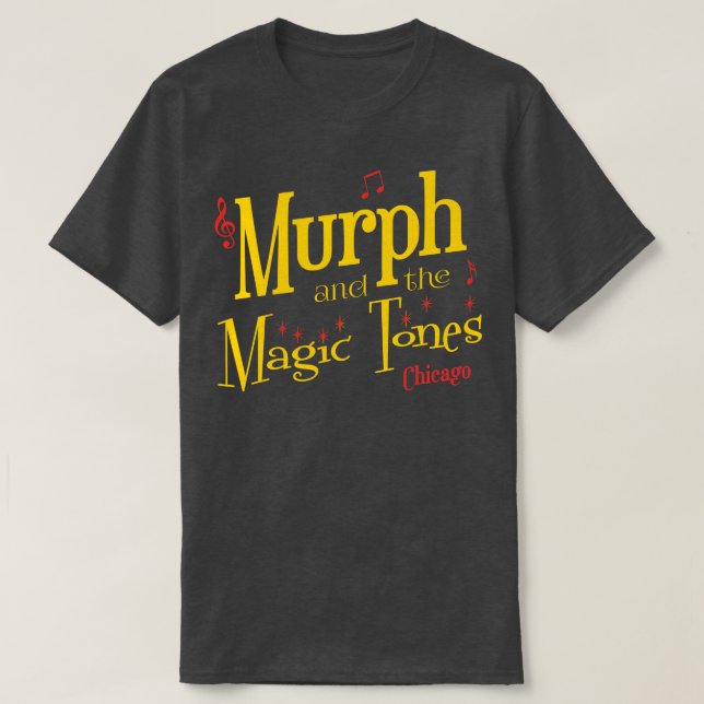 Murph och Magic Tones från Blues Brothers T Shirt (Design framsida)