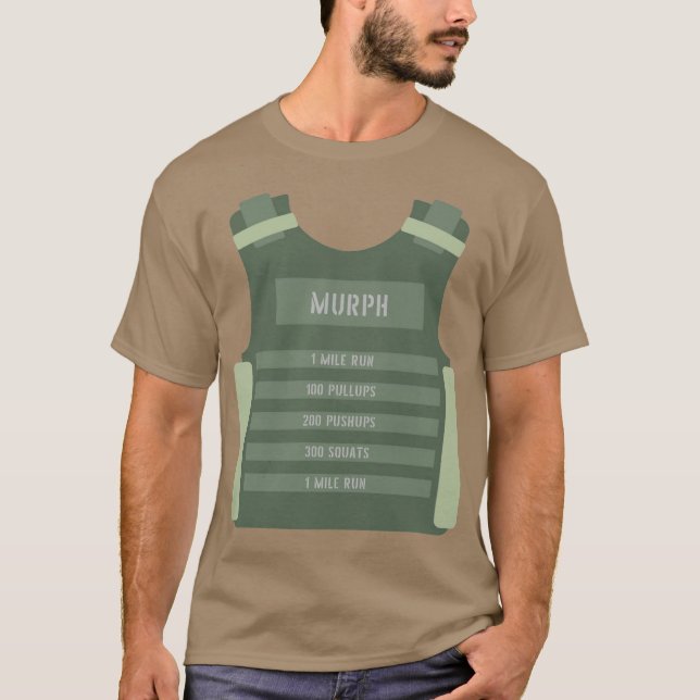 Murph Workout T-Shirt (Framsida)