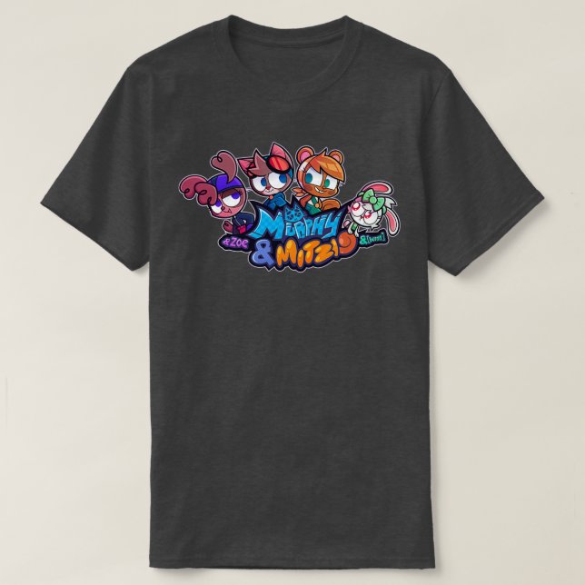 Murphy amp Mitzi Main Cast  T Shirt (Design framsida)