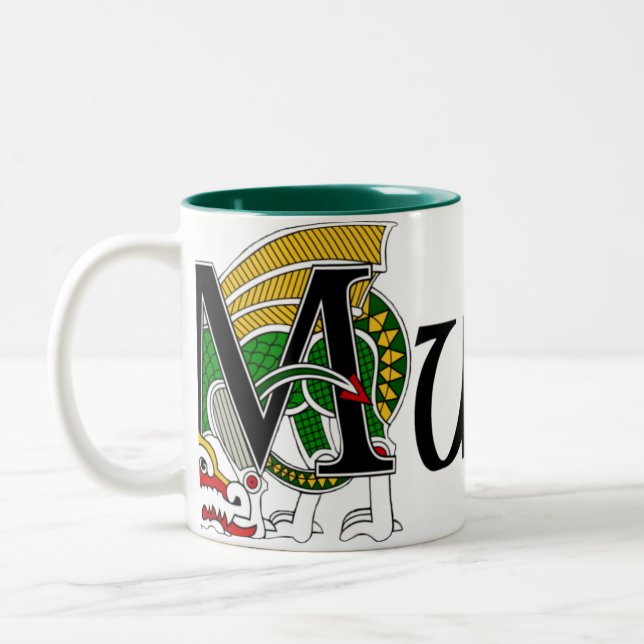 Murphy Celtic drakemugg Två-Tonad Mugg (Vänster)