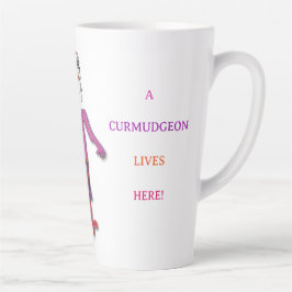 "Murphy" - en Curmudgeon bor här Latte Mugg