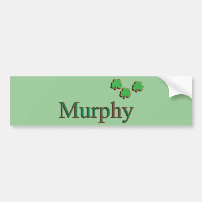 Murphy familj bildekal (Framsidan)