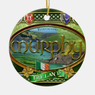 Murphy familjbaner julgransprydnad keramik
