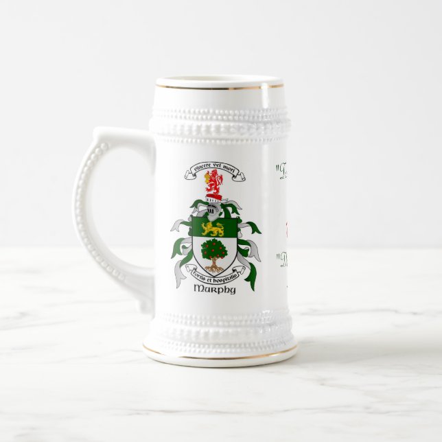 Murphy familjvapensköld sejdel (Vänster)