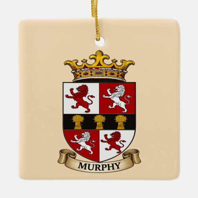 Murphy Family Coat of Arms Ornament (Framsida)
