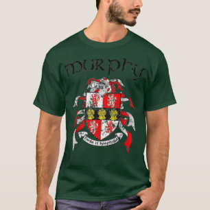 Murphy Family Crest Jackar Arm Surname Gifts T Shirt