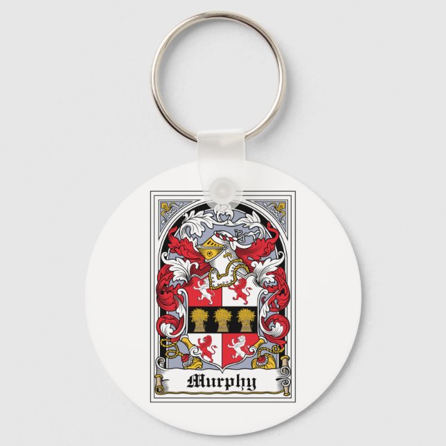 Murphy Family Crest Nyckelring (Framsida)