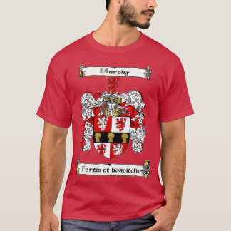 Murphy Family Crest och Motto T Shirt