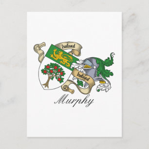 Murphy Family Crest Vykort