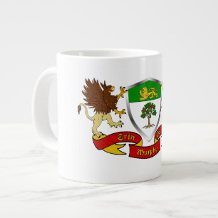 Murphy Irish Jacka of Arm Shield Jumbo Mugg