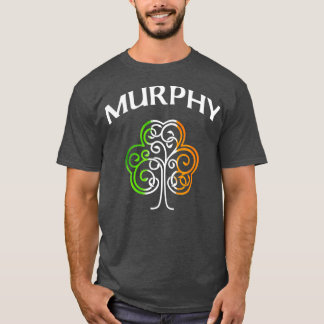 Murphy Irish Shamrock St patricks day T Shirt