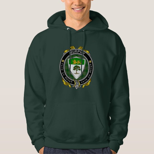 Murphy Irish Shield Hoodie (Framsida)
