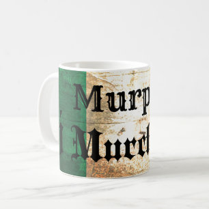 Murphy irländsk flagga kaffemugg