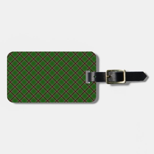 Murphy Klan Tartan Irish Designad Print Bagagebricka (Horisontell Framsida)