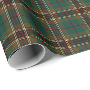 Murphy Klan Tartan Irish Pput Mönster Presentpapper