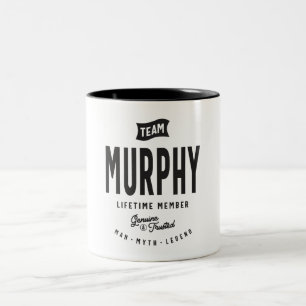 Murphy Litime Member Personlig Namn Murphy Två-Tonad Mugg