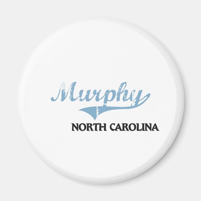 Murphy North Carolina City Classic Magnet (Framsidan)