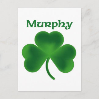 Murphy Shamrock Vykort