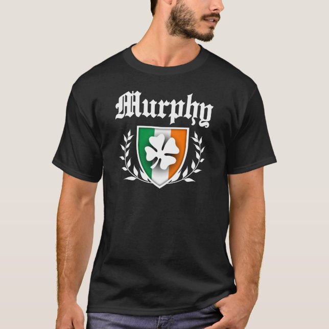 Murphy Shamrockvapensköld T-shirt (Framsida)