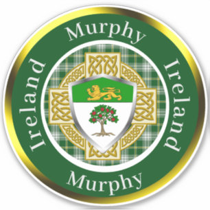Murphy Shield & Celtic Kor Personlig Klistermärken