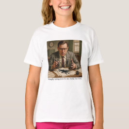 Murphy skriver ner sin lag för första gången. t shirt