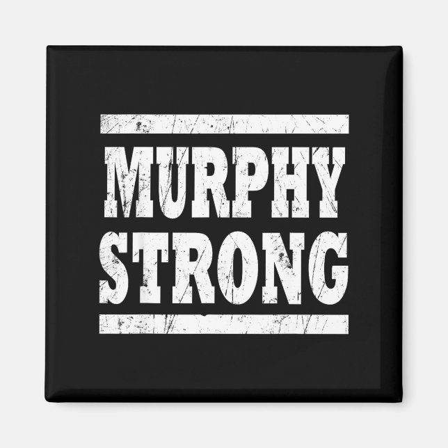 MURPHY Stark Squad Familjeåterförening Efternamn L Magnet (Framsidan)
