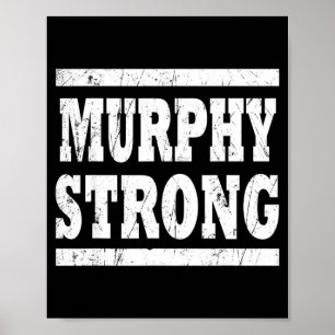 MURPHY Stark Squad Familjeåterförening Efternamn L Poster