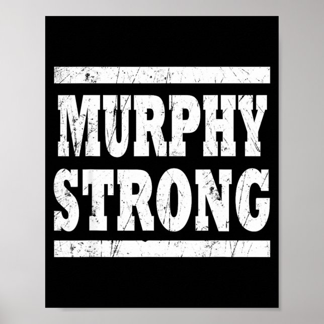 MURPHY Stark Squad Familjeåterförening Efternamn L Poster (Framsidan)