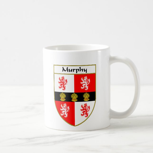 Murphy vapensköld-/familjvapensköld kaffemugg (Höger)