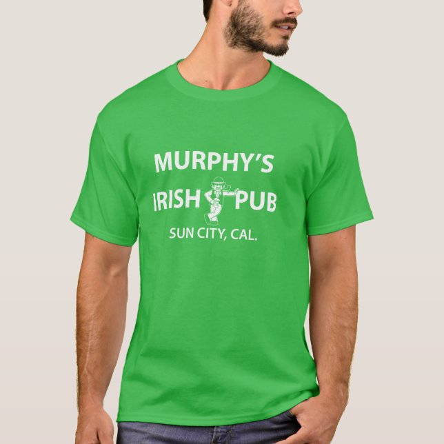 Murphys irländsk PubT-tröja Tröja (Framsida)